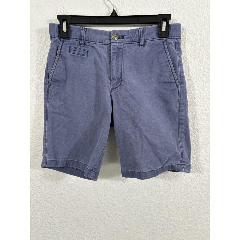 johnnie-O Shorts Youth 12 High Tide Blue Chino Stretch Adjustable JBSH1400‎